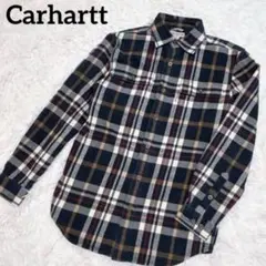 Carhartt カーハート チェック ネルシャツ メンズ 厚手 長袖シャツ