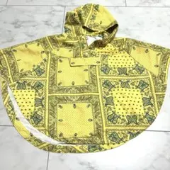 美品　BREEZE 雨具 カッパ　フード付き　80〜95 ブリーズ