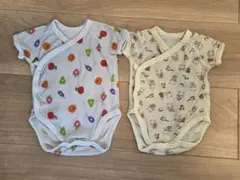 ユニクロ　ボディー肌着　前開き　60 70