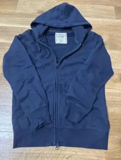 OLD UNIQLOダブルジップパーカー ネイビー