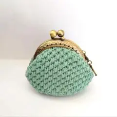 ハンドメイド がま口ポーチ ミニ