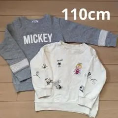 まとめ売り⭐︎ B:MING by BEAMS⭐︎スウェット2枚セット⭐︎110cm