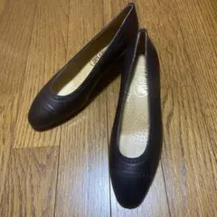 新品/イタリア製/lobb's soft/ロブスソフト/レザーパンプス/黒のサムネイル