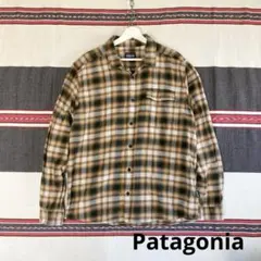 Patagonia オンブレチェックネルシャツ Lサイズ シャドーチェック 人気