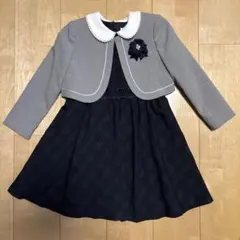 【美品】ELLE en noirフォーマルドレス 120cm