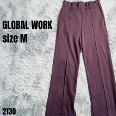 GLOBAL WORK グローバルワーク パンツ パープル サイズM 2130