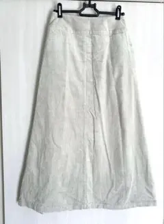 【新品】コーデュロイ ロングスカート ベージュ