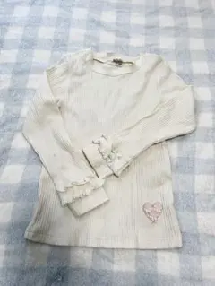 Souris アイボリー 長袖カットソー