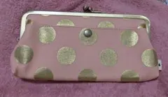 【あやの小路】がま口長財布・HAKUドット