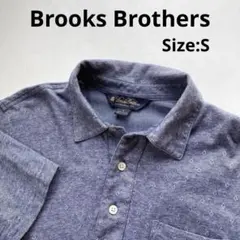 Brooks Brothersブルックスブラザーズ 小紋柄半袖ポロシャツSのサムネイル