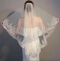 新品 ウェディングベール 花嫁 結婚式 披露宴 ブライダル 二次会 前撮り