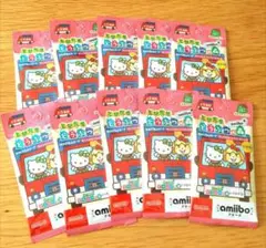 【どう森】amiiboカード サンリオキャラクターズコラボ 10パック【未開封】