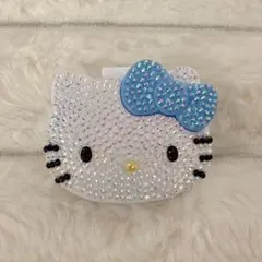 ハローキティ　おくすりケース　小物ケース　ストーンデコ　サンリオ