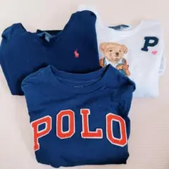Polo Ralph Lauren 長袖カットソー 110cm 3枚セット