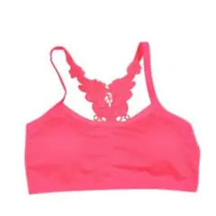 【新品】 スポーツブラ ノンワイヤーブラ ダンス フィットネス ピンク N5