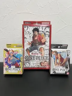 新品未開封]スタートデッキ 麦わらの一味 ST-01 2個セット - メルカリ