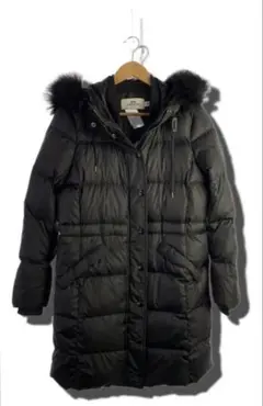 COACH フード付きダウンジャケット ブラック F34152