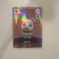 どうぶつの森 ゆきみ amiiboカード 067