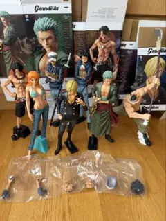 グランディスタ ワンピース フィギュア まとめ売り 7点セット grandista ワンピース フィギュア 7個セット グランディスタ