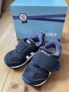 BebR 様専用asicsスニーカー　KT-ESアイダホ　16㎝　ネイビー