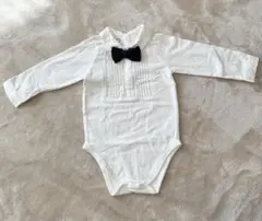 MARLMARL ロンパース　蝶ネクタイ付き　80センチ