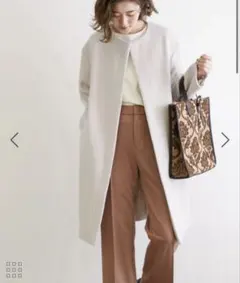 ROPÉ PICNIC ノーカラーコート