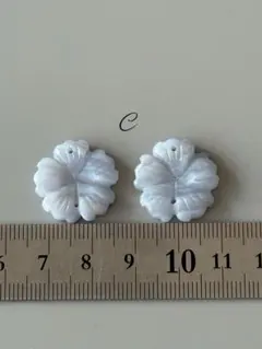 ブルーレースアゲート ビーズ・アクセサリー