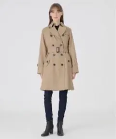 バーバリーブルーレーベル　ライナー付き　トレンチコート　ベージュ　春秋