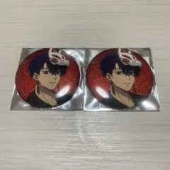 【お値下げ中】サカモトデイズ 夏生 和洋折衷 グリッター缶バッジ2点セット