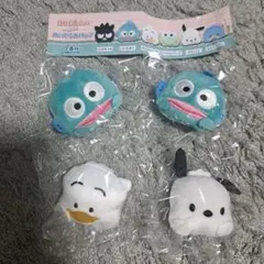 はぴだんぶい つかまり ぬいぐるみバッジ