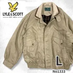 Lyle&Scott ライルアンドスコット フェイクスエード ブルゾン Lのサムネイル