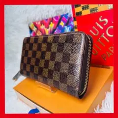 ルイヴィトン ダミエ ジッピーウォレット ラウンドファスナー 長財布