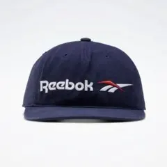 新品　Reebokフラットキャップ　58㎝　ベクターネイビーのサムネイル