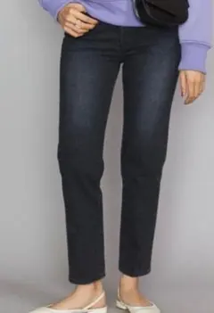 BEAUTY&YOUTH スリムストレートデニムパンツ　Ｍサイズ　ボタンフライ