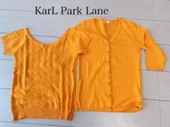 KarL Park Lane オレンジ カーディガン・トップス セットのサムネイル