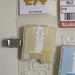 モナキ　しまむら　ヘアクリップ　おヨネ