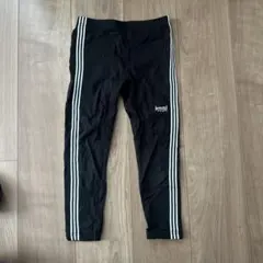 Jenni ブラック サイドストライプ レギンス 130cm