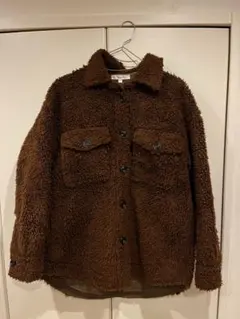 MOUSSY ボアジャケット ブラウン