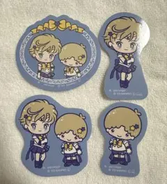 セーラームーン　サンリオ　カードダス ダイカットステッカーセット　ウラヌス×キキ