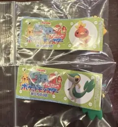 チョコエッグ　ポケモン　アチャモ　ツタージャ