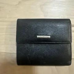 BURBERRY ブラック 三つ折り財布
