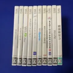 10本セット　【ジャンク】Wii ゲームソフトセット