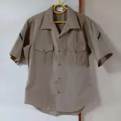 (2345) USMC 海兵隊 ミリタリー系 米軍 半袖シャツ 中古のサムネイル