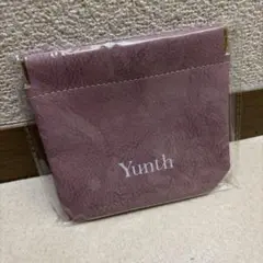 Yunth スリムミニポーチ　ピンク　ノベルティ　新品未使用