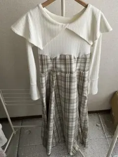 dazzlinチェック柄 ワンピース