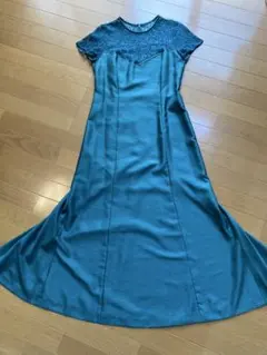 フラダンス用 ベルベット ライムグリーンドレス (極美品) - メルカリ