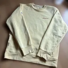 パタゴニア　スウェット　長袖　アップ　ライザルコットン　トレーナー 黄色