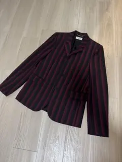 SAINT LAURENT ストライプ テーラードジャケット 42のサムネイル