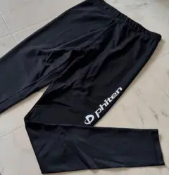 phiten スポーツスパッツ L チタン含湿加工 レギンスインナー ファイテン