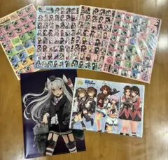 艦これ　スタンプラリー　クリアファイル　5枚　コンプセット 艦これ クリアファイル 榛名 呉 艦これ展 スタンプラリー 景品